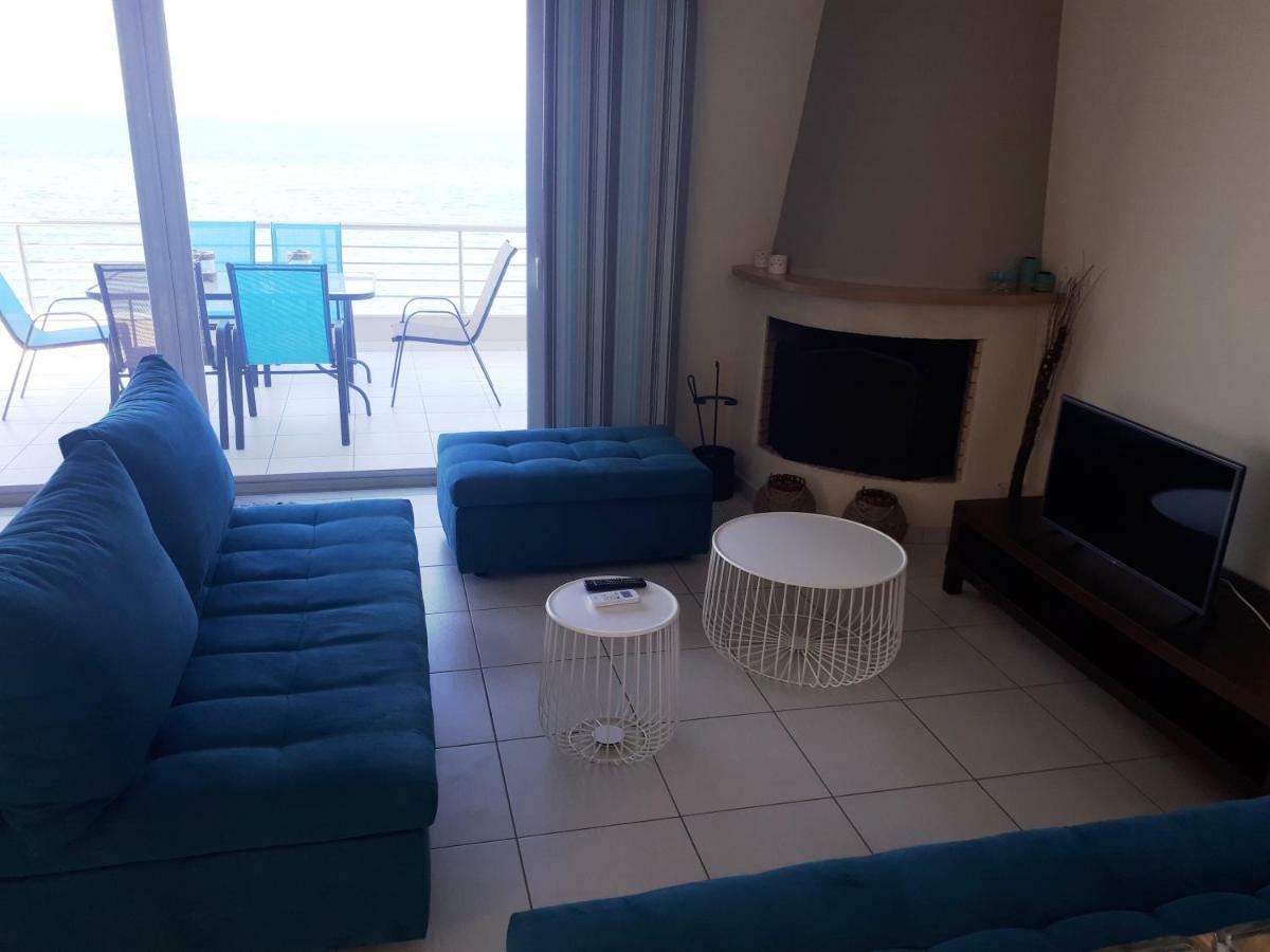 Vrachati Sea Front House Káto Ássos المظهر الخارجي الصورة